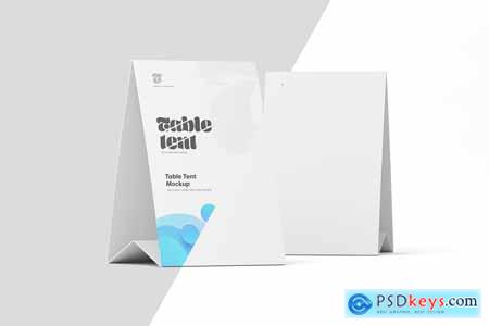 Table Tent Mockup