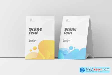 Table Tent Mockup