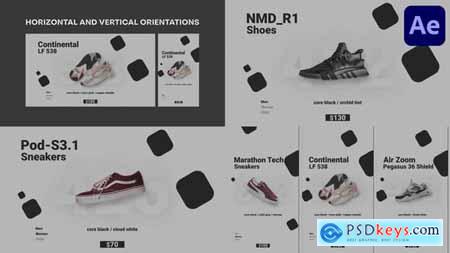 Sneakers Shoes Product Promo for After Effects 59014845