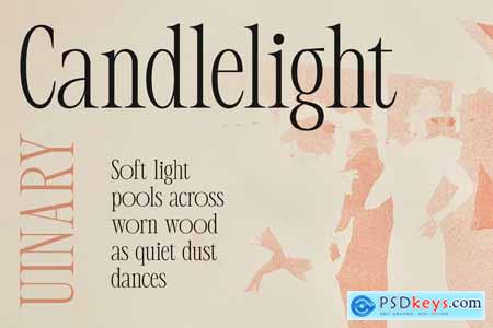 Quinary  Condensed Font