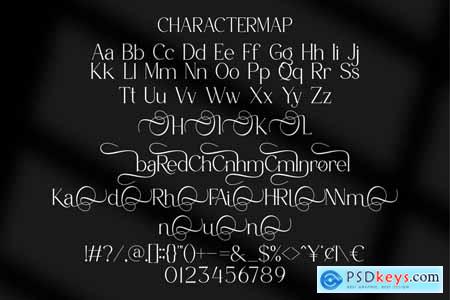 LeMaro Modern Classy Serif Font