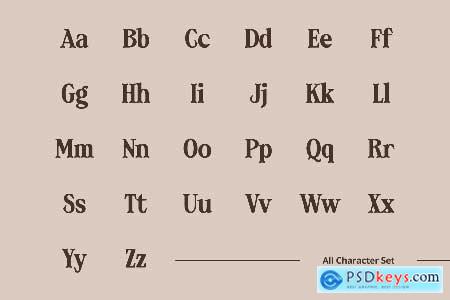 Loafhaus - Vintage Serif Display Font