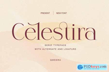 Celestira - Modern Elegant Luxury Serif Font