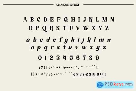 The Maleka - Modern Bold Serif