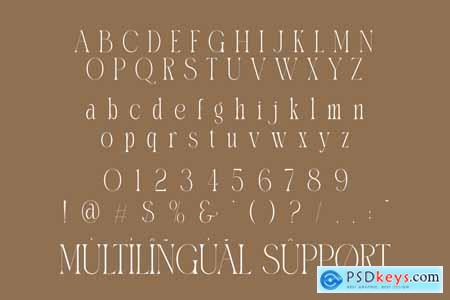 Nabira Modern Elegant Serif