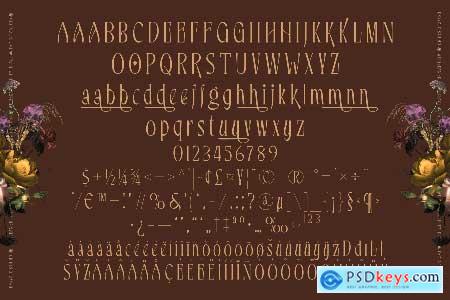 Wrigskan - Modern Luxury Lavish Luxury Logo Font