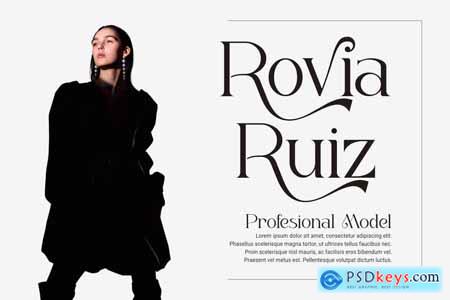 Soevia - Modern Serif Font