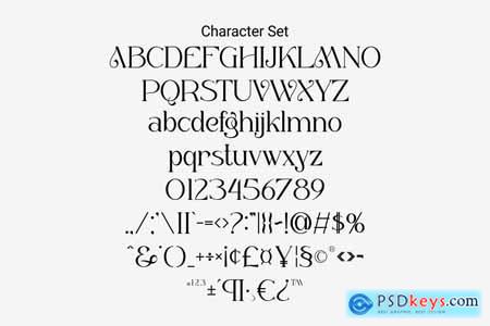 Soevia - Modern Serif Font