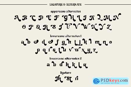 The Maleka - Modern Bold Serif