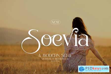 Soevia - Modern Serif Font
