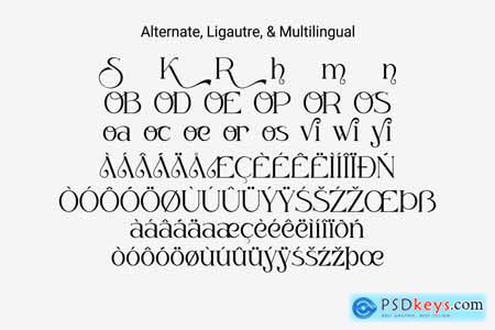 Soevia - Modern Serif Font