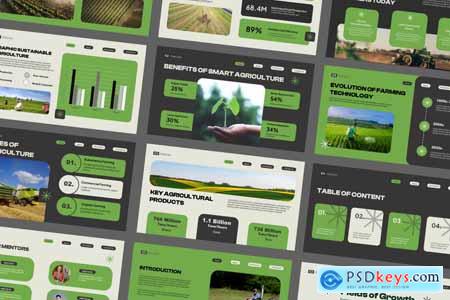 Fields of Growth Presentation Template