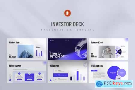Business Investor Pitch Deck Presentation