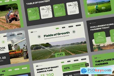 Fields of Growth Presentation Template