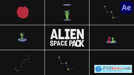 Alien Space Pack for After Effects 59121397
