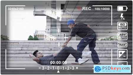 Camera Recording Overlay Pack After Effects Template 59115587