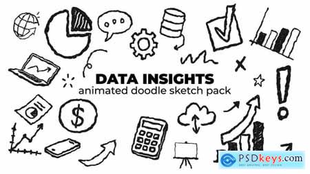 Data Insights - Animated Doodle Sketch Pack 59108467