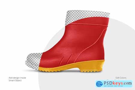 Rain Boots Mockup Set