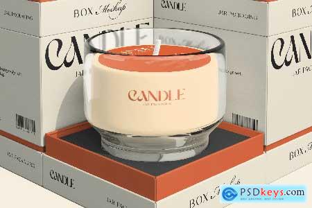 Scented Candle and Packaging Box Scented Candle and Packaging Box