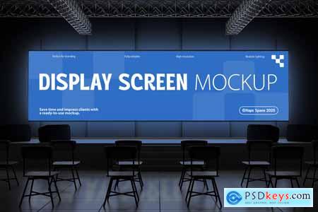 Display Screen Mockup Display Screen Mockup