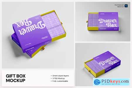 Gift Box Mockup