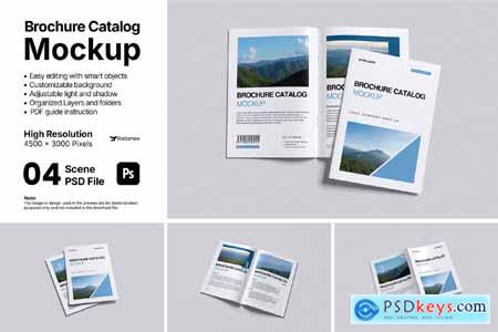 Brochure Catalog Mockup