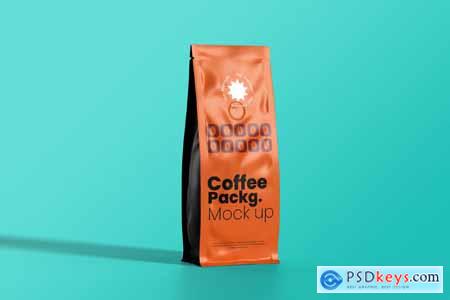 Coffee Pouch Mockup