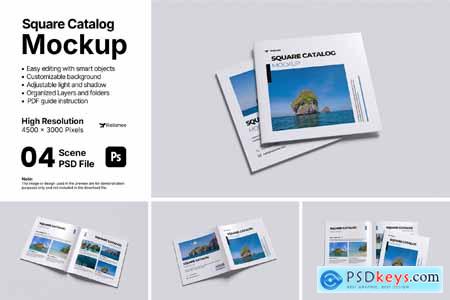 Square Catalog Mockup