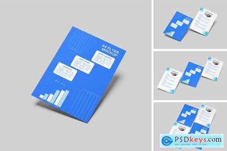 A4 Flyer Mockup
