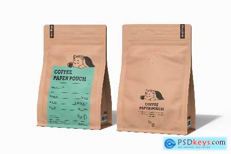 Coffee Bag Mockup Coffee Bag Mockup