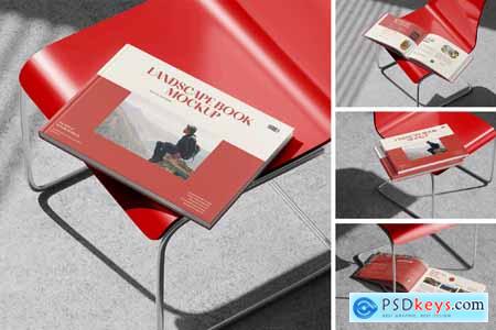 Landscape Book Mockup