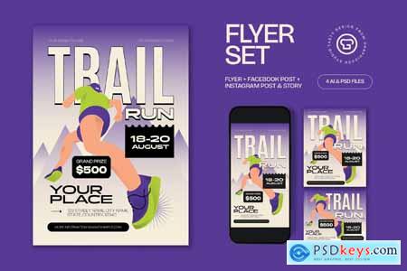Trail Run Flyer