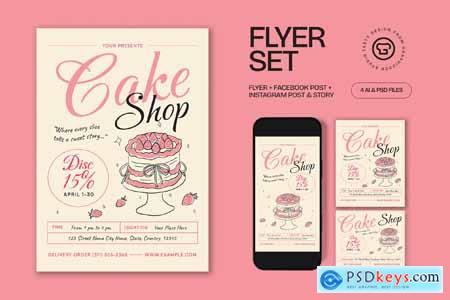 Cake Shop Flyer