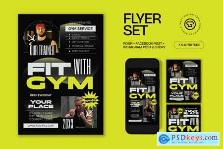 Gym Membership Offers Flyer SAWDPPW