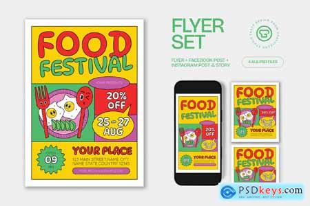 Food Festival Flyer