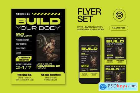 Gym Membership Offers Flyer 6BCPPW3