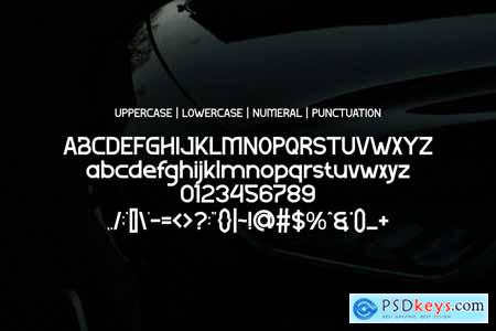Biglas - Sans Display Font Logo