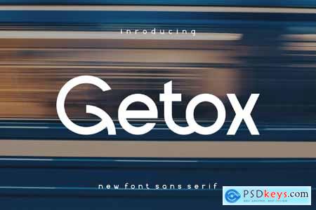 Getox - Sans Logo Display