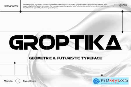 Groptika Geometric and Futuristic