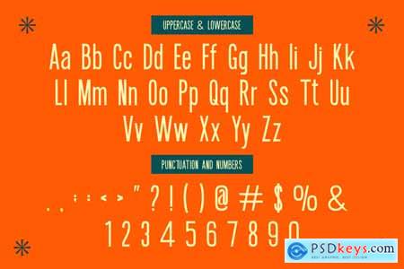 Vermolan Ultra Condensed Sans Serif