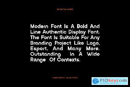 Espena - Corporate Logo Font