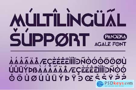 Agale - Technology Font