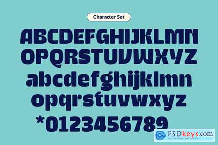 Ralton - Rounded Inktrap Font