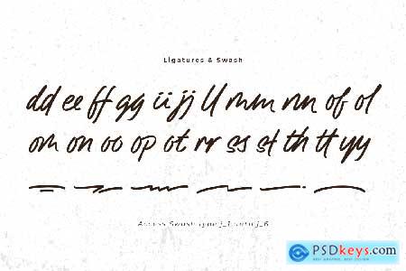 Bootilla - A Handwritten Font