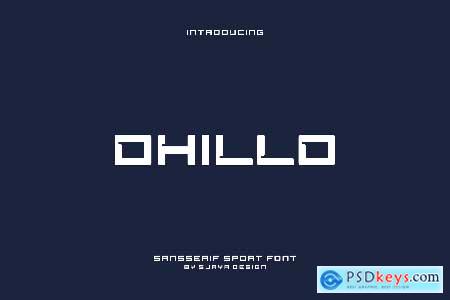 Dhillo - Sport Font