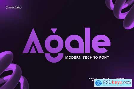 Agale - Technology Font