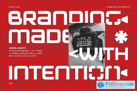 Focus - World Photography Font