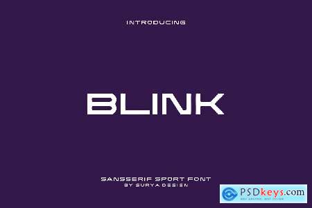 Blink - Sport Font
