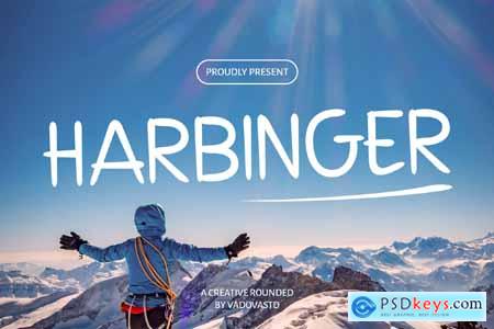 Harbinger Creative Rounded Font