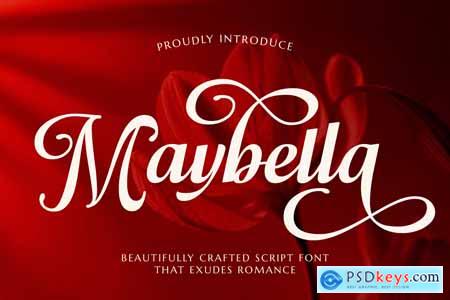 Maybella - Wedding Font